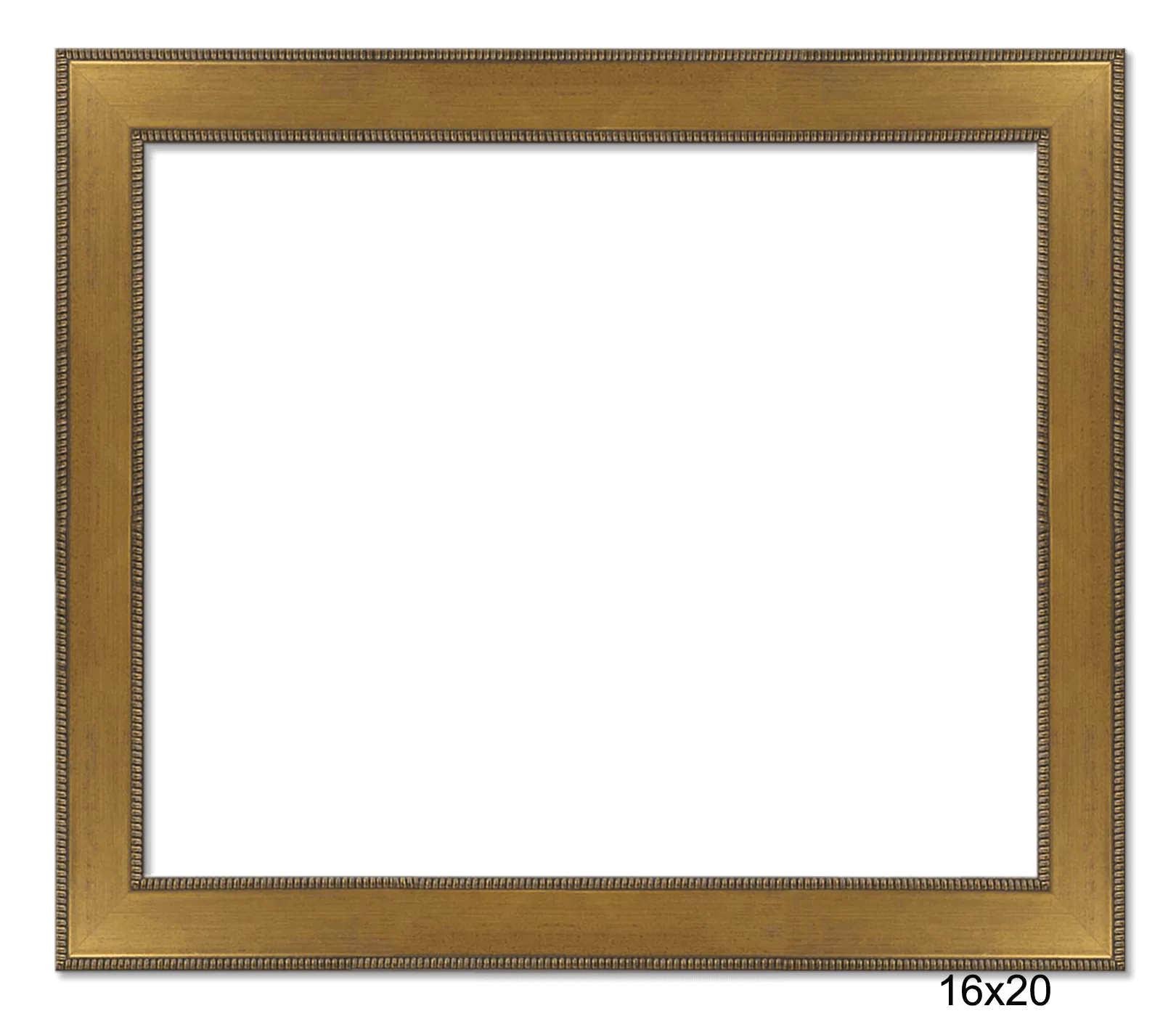 16x20 Gold w/ mat frame