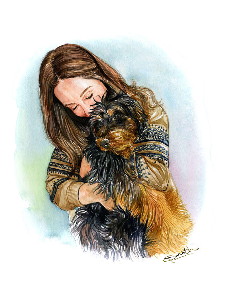 Watercolor Portraits